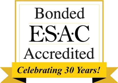 ESAC Bonded and Accredited